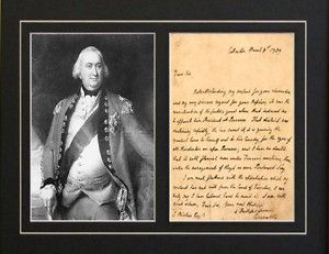 General Lord Charles Cornwallis Rev War Signed Letter