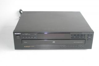 sony cdp c235 5 disc cd changer player