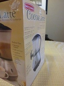 Back to Basics Cocoa Latte Hot Drink Maker CM300BR New