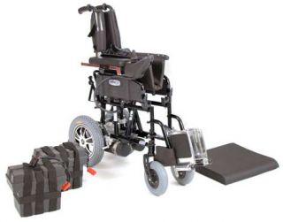 Active Care Wildcat Folding Power Chair Electric Wheelchair 18 Seat 