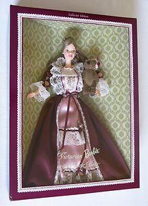 Victorian Barbie Doll with Cedric Bear Collector Edition 2000 New 