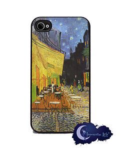   at Night by Van Gogh Art iPhone 4 4S Slim Case Cell Phone Cover