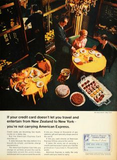   Express Credit Card Charles F Frost Original Advertising