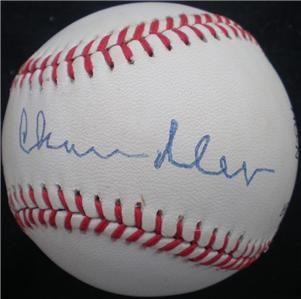AB Happy Chandler Signed Ball Autographed Baseball JSA