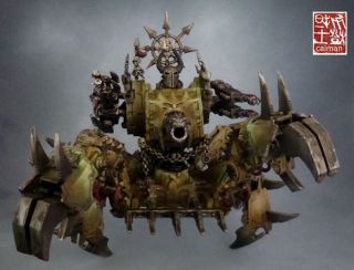Warhammer W40K Chaos Space Marines Nurgle Army 2500 PT Pro Painting 