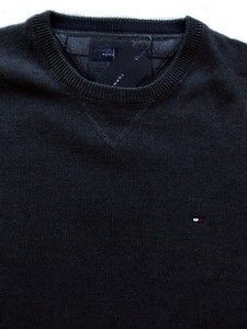 Tommy Hilfiger Mens Gray Crew Neck Sweater Sz M L XL XXL