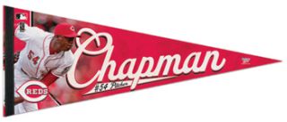 Rare AROLDIS CHAPMAN Cincinnati Reds Premium MLB Felt Collectors 