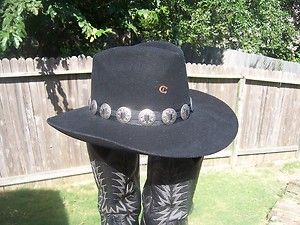 Charlie 1 Horse Western Cowboy Hat Sz 7 1 4 Black