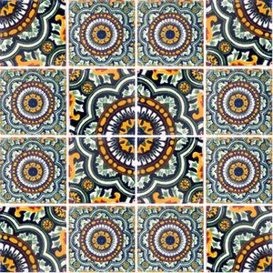 243 16 Mexican Tiles Talavera Mexico Ceramic Tile
