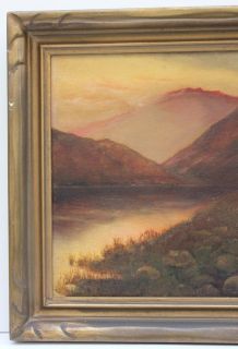 Landscape Oil Painting Charles Dormon Robinson 1847 1933