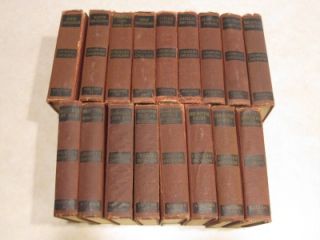 The Complete Works of Charles Dickens Books Inc 17 Volumes 1920s 