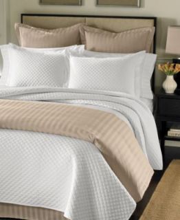 Charter Club Damask Quilted Coverlet Shams Set King Taupe