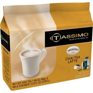 Gevalia 01317 Twinings Chai Tea Latte for Tassimo Coffee and Beverage 
