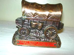 Old Root River Chatfield Minn Stagecoach Coin Bank