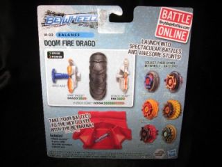   Beyblade BEYWHEELZ Doom Fire Drago W 02 Balance ~ Great Gift ~ NIB
