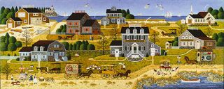Charles Wysocki Salty Witch Bay Museumedition™ Giclee Canvas 2 