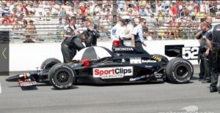 Max Papis Sport Clips Honda Cheever Racing IndyCar Race Used Crew 