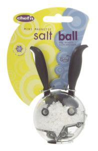 Chef’N Mini Magnetic Salt Ball Grinder One Handed New