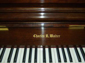 Charles Walter Queen Anne Style Upright Incredible Quality and Near 