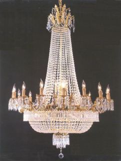 New French Empire Style Crystal Chandeliers 12 Lights Fixture Dining 