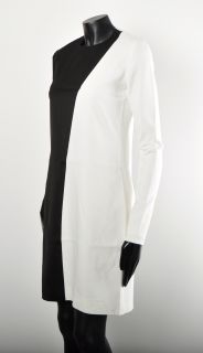 Celine RP 1500$ Gorgeous Two Tone Black White Dress