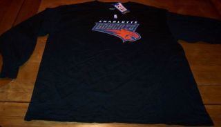 Charlotte Bobcats NBA Basketball Long Sleeve T Shirt XL New w Tag 