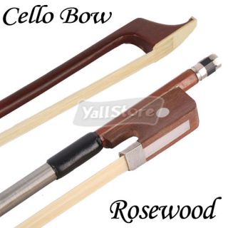 new rosewood cello bow 4 4 full size high quality