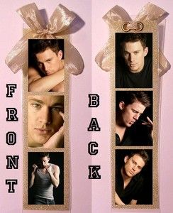 Channing Tatum Custom Made Bookmark w 6 Different Pictures 1 of A Kind 