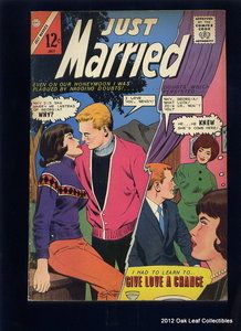 1964 Just Married 37 Charlton Comic book F VF