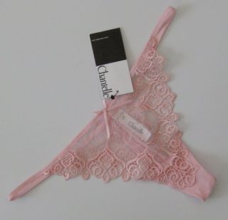 Chantelle 2849 Ciselures G String Thong s M Pink