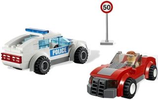 lego building toy set city police chase special edition 3648 number of 