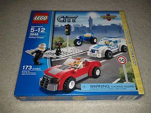 Lego City Town Police Chase 3648 BNIB Never Opened SEALED Sold Out 