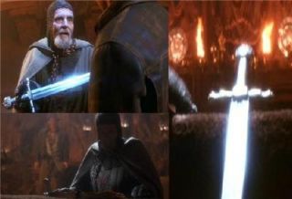 Indiana Jones Grail Knight Charlemagne Sword Movie Prop