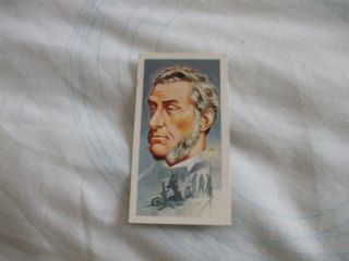 Brooke Bond Tea Cards Famous People Buy Individually Nos 1 25