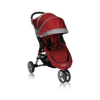 Baby Jogger City Mini Single Stroller Crimson/Gray 02/2012
