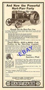 Nice 1924 Hart Parr 40 Tractor Ad Charles City Iowa