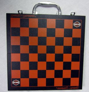 Harley Davidson Die Cast Piston Collectible Checkers Game