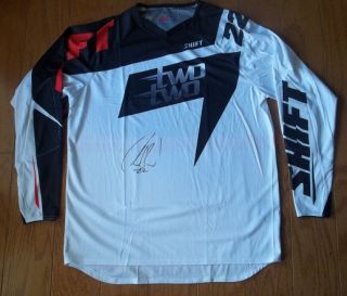 Chad Reed Signed Autographed Shift Two Two Motorsports Jersey Large 