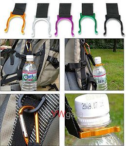   Belt Clip Key Chain with Water Bottle Hook Clamp Holder
