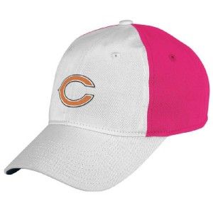 Chicago Bears Womens Breast Cancer Awareness Slouch Hat Cap Pink BCA 