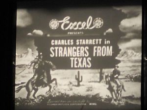 16mm Charles Starrett Old Silent Western in Original Box