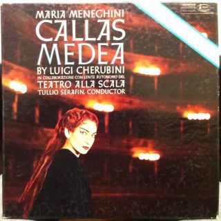 Serafin Callas Cherubini Medea 2 LP Vinyl OL 3 104 VG