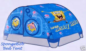 Spongebob Squarepants Twin Bed Tent Topper Light New