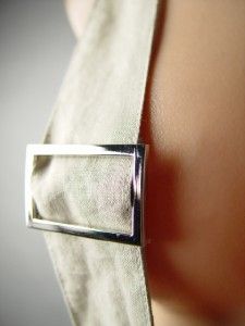 Suspender Linen Cotton Slouchy Menswear Style Pleated Cuffed Wide Leg 