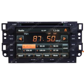 2006 11 Chevrolet Captiva Car GPS Navigation Radio TV Bluetooth USB 