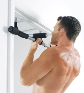 New Iron Gym Total Upper Body Workout Bar Pull Up Chin