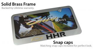 Chevy HHR Chrome License Plate Frame Brand New