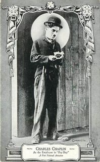 Charles Chaplin Movie Film Pay Day Played An Employee Max B Sheffer 