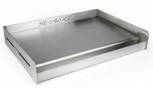   Sizzle Q Universal BBQ Gas LP or Charcoal Grill Stainless Steel