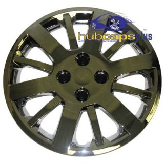 09 10 Chevy Cobalt 15 Chrome Rim Hub Caps Wheel Covers